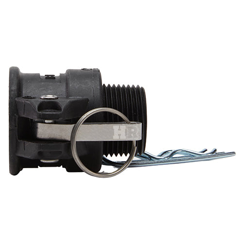 Plastic 1" Female Camlock x 1" Male NPT