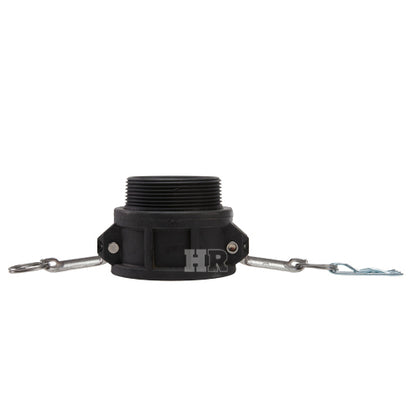 Plastic 3" Female Camlock x 3" Male NPT (USA)