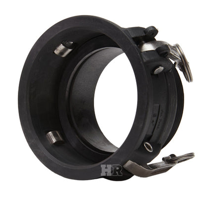 Plastic 4" Female Camlock x 4" Male NPT