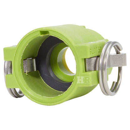 Plastic 3/4" Female Camlock x 3/4" Female GHT (USA)