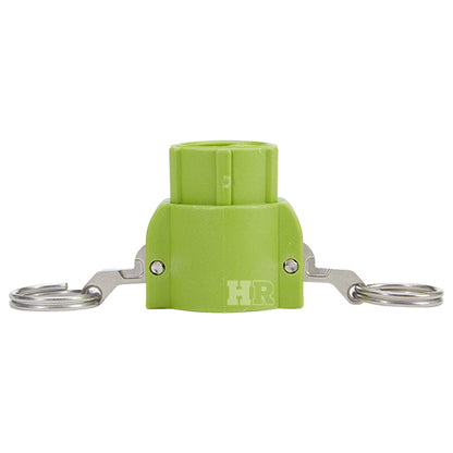 Plastic 3/4" Female Camlock x 3/4" Female GHT (USA)