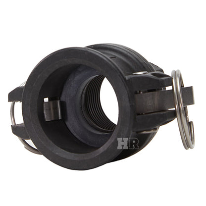 Plastic 3/4" Female Camlock x 3/4" Female NPT