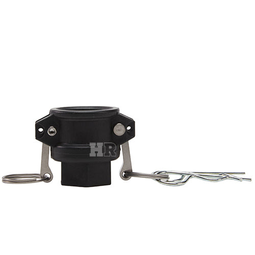 Plastic 3/4" Female Camlock x 3/4" Female NPT