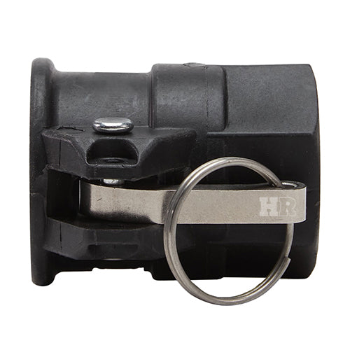 Plastic 1" Female Camlock x 1" Female NPT