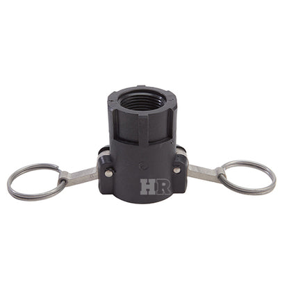 Plastic 1" Female Camlock x 1" Female NPT (USA)