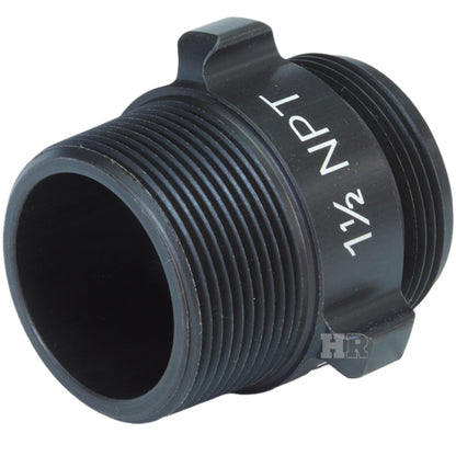 Aluminum 1 1/2" NPSH to 1 1/2" NPT Double Male