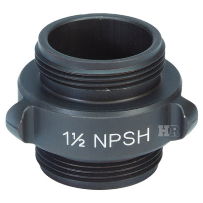 Aluminum 1 1/2" NPSH to 1 1/2" NPSH Double Male