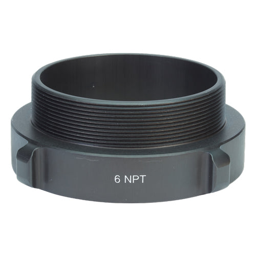 Aluminum 6" Female NH to 6" Male NPT
