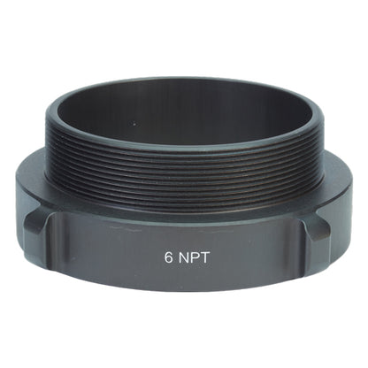 Aluminum 6" Female NH to 6" Male NPT