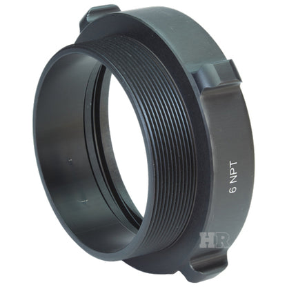 Aluminum 6" Female NH to 6" Male NPT