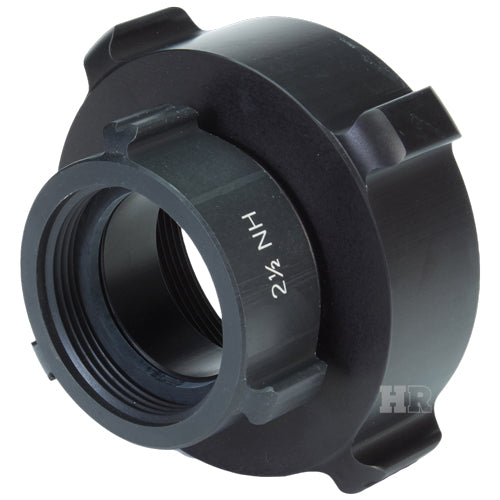 Aluminum 4" NPT to 2 1/2" NH Double Female