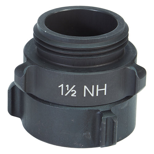 Aluminum 1 1/2" Swivel Female NPSH to 1 1/2" Male NH