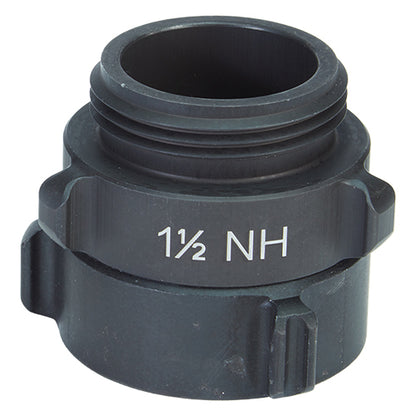Aluminum 1 1/2" Swivel Female NPSH to 1 1/2" Male NH