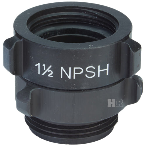 Aluminum 1 1/2" Swivel Female NPSH to 1 1/2" Male NH