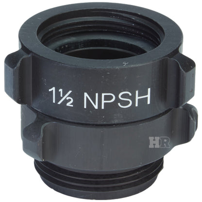 Aluminum 1 1/2" Swivel Female NPSH to 1 1/2" Male NH