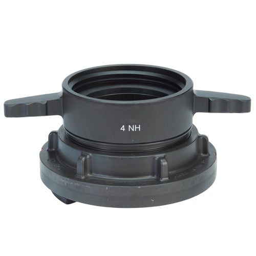 Aluminum 5" Storz x 4" Swivel Female LH NH Thread