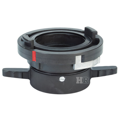 Aluminum 5" Storz x 4" Swivel Female LH NH Thread