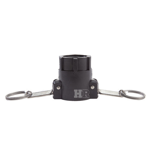 Plastic 1 1/4" Female Camlock x 1 1/4" Female NPT (USA)