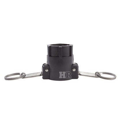 Plastic 1 1/4" Female Camlock x 1 1/4" Female NPT (USA)