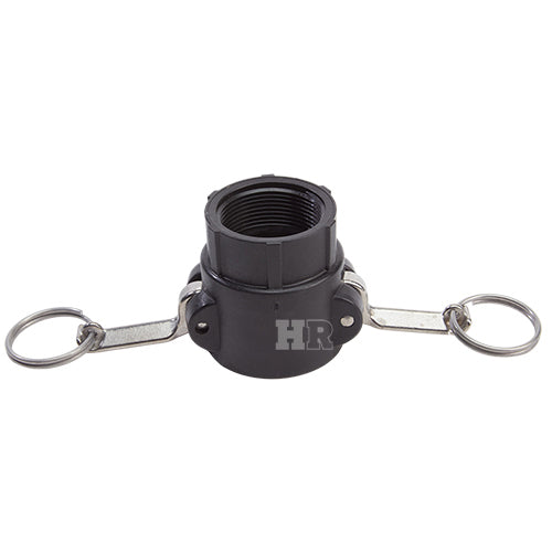 Plastic 1 1/2" Female Camlock x 1 1/2" Female NPT (USA)