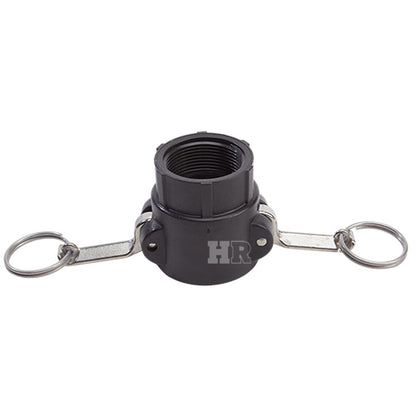 Plastic 1 1/2" Female Camlock x 1 1/2" Female NPT (USA)