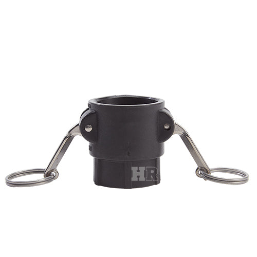 Plastic 1 1/2" Female Camlock x 1 1/2" Female NPT (USA)