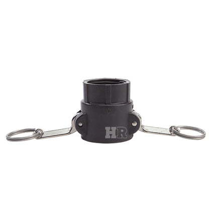 Plastic 1 1/2" Female Camlock x 1 1/2" Female NPT (USA)