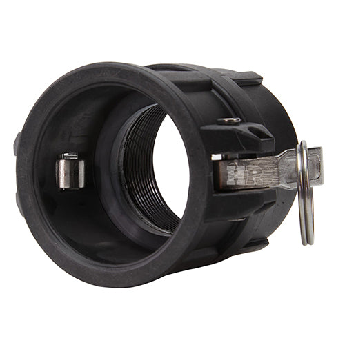 Plastic 2" Female Camlock x 2" Female NPT