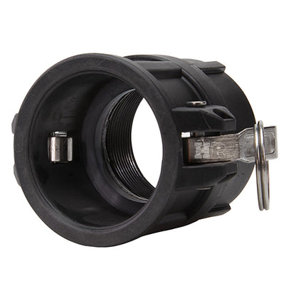 Plastic 2" Female Camlock x 2" Female NPT