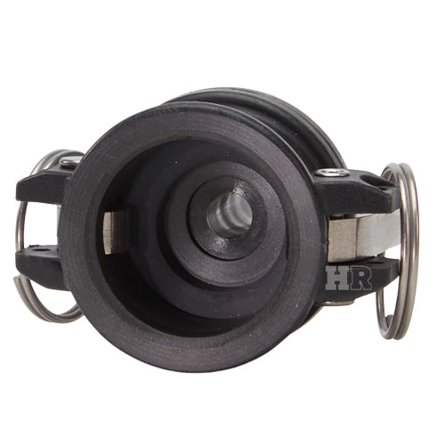 Plastic 3/4" Female Camlock to 1/2" Hose Shank