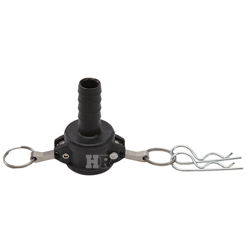 Plastic 3/4" Female Camlock to Hose Shank