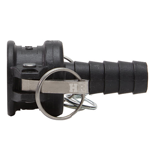 Plastic 3/4" Female Camlock to Hose Shank