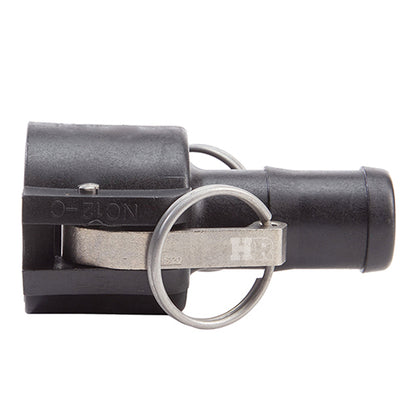 Plastic 1 1/4" Female Camlock to Hose Shank (USA)