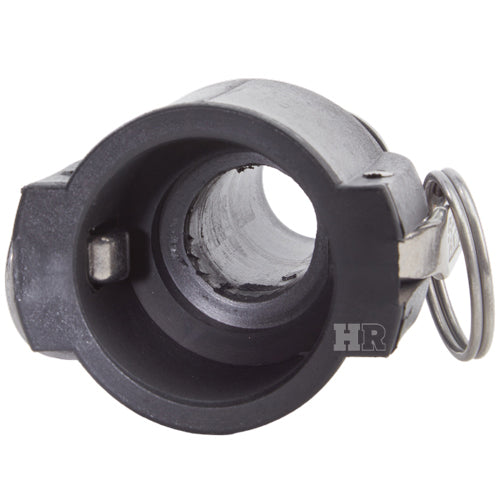 Plastic 1 1/2" Female Camlock to Hose Shank (USA)