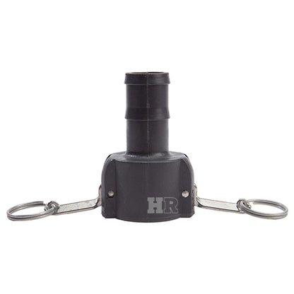 Plastic 1 1/2" Female Camlock to Hose Shank (USA)