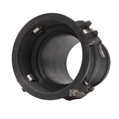 Plastic 4" Female Camlock to Hose Shank