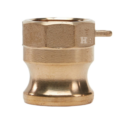 Brass 3/4" Male Camlock x 3/4" Female NPT (USA)