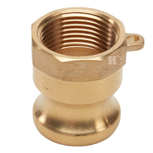 Brass 1 1/4" Male Camlock x 1 1/4" Female NPT