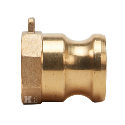 Brass 1 1/4" Male Camlock x 1 1/4" Female NPT