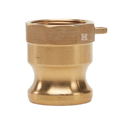 Brass 1 1/4" Male Camlock x 1 1/4" Female NPT