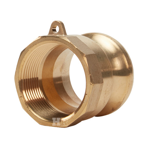Brass 1 1/2" Male Camlock x 1 1/2" Female NPT