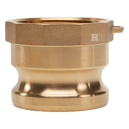 Brass 2 1/2" Male Camlock x 2 1/2" Female NPT