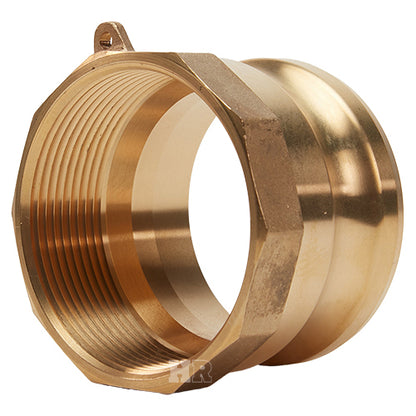 Brass 3" Male Camlock x 3" Female NPT
