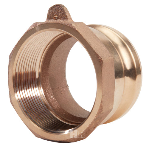 Brass 3" Male Camlock x 3" Female NPT (USA)