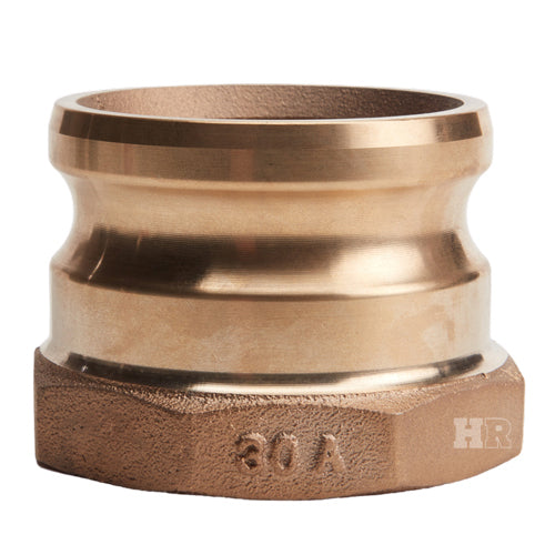 Brass 3" Male Camlock x 3" Female NPT (USA)