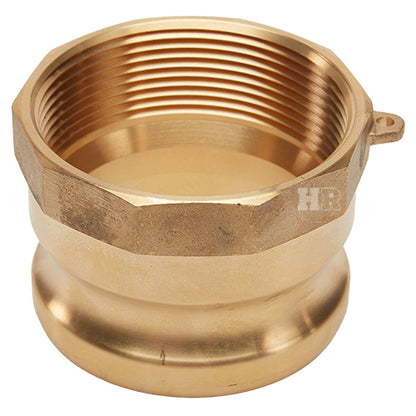 Brass 4" Male Camlock x 4" Female NPT