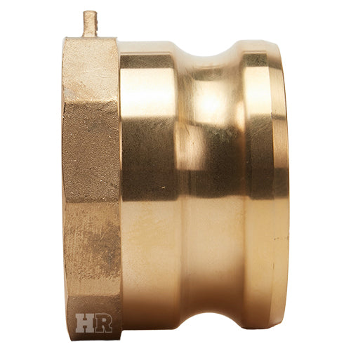 Brass 5" Male Camlock x 5" Female NPT (USA)