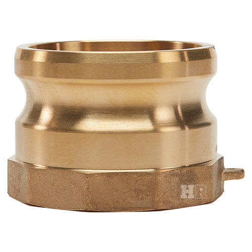 Brass 5" Male Camlock x 5" Female NPT (USA)