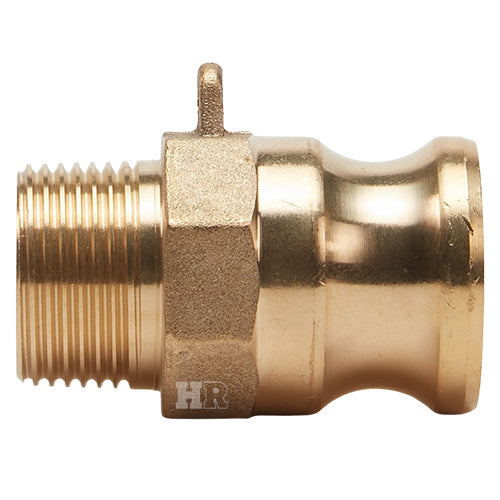 Brass 1/2" Male Camlock x 1/2" Male NPT