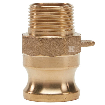 Brass 1/2" Male Camlock x 1/2" Male NPT